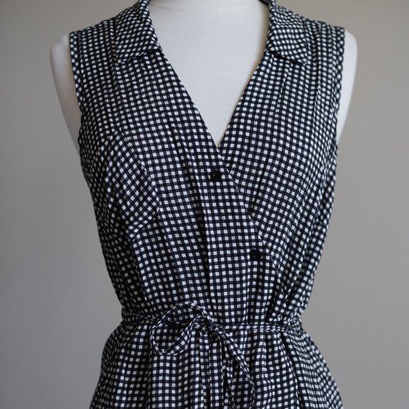 TYLHO Gingham Print Dress Small - Picture 4 of 13